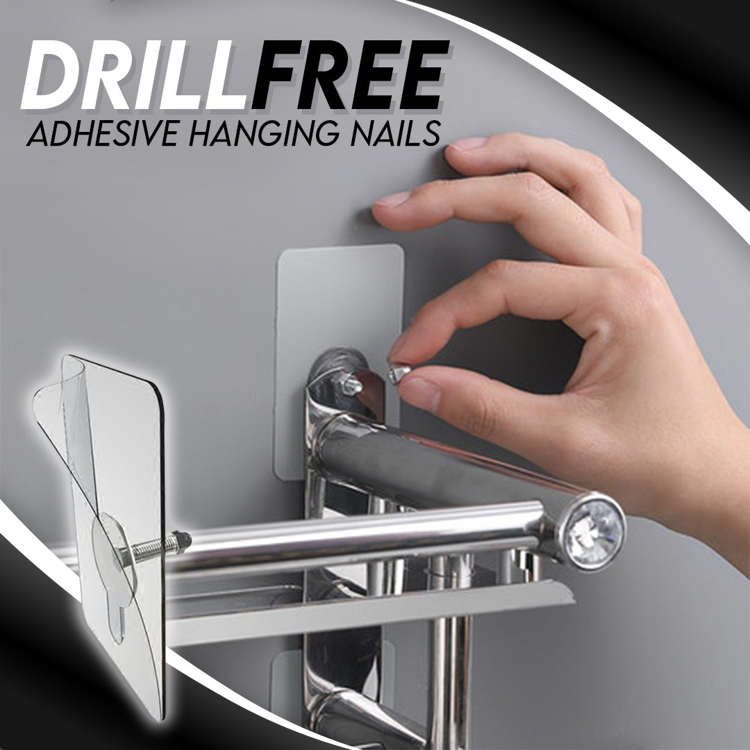 Drill-free Adhesive Hanging Nails – GetGreatDiscount